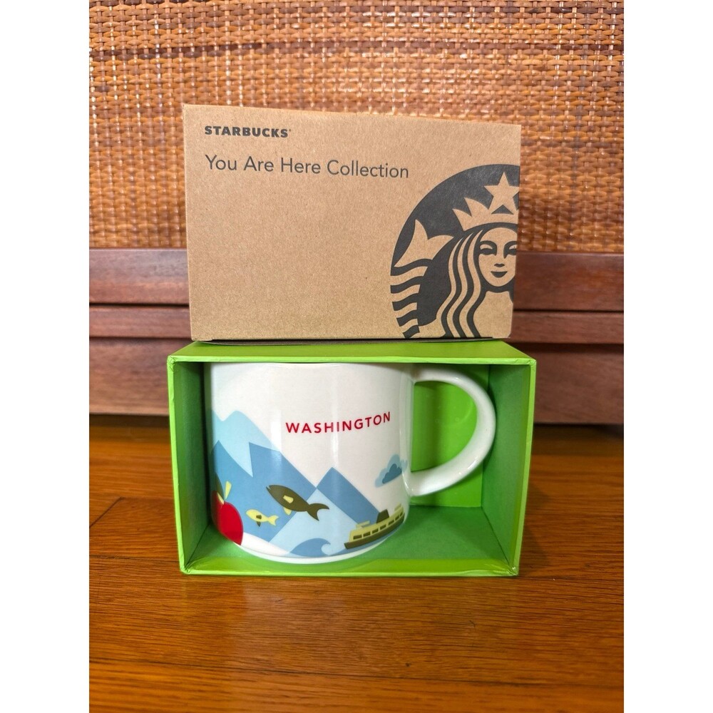Starbucks You Are Here Collection Washington Coffee Mug